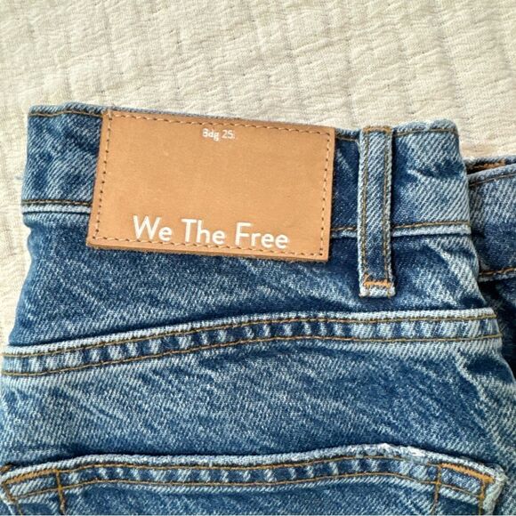 Free People We The Free Size 27 Blue Denim Jeans - Picture 4 of 13